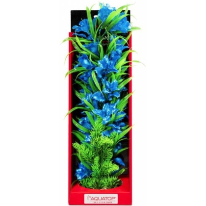 Aquatop Vibrant Passion Aquarium Plant Blue - 16\