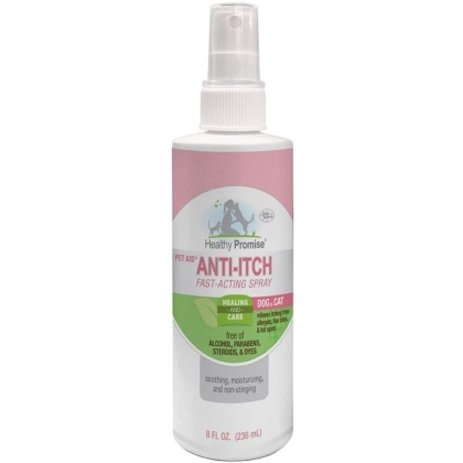 Four Paws Pet Aid Medicated Anti-Itch Spray - 8 oz