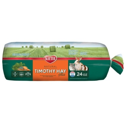 Kaytee Timothy Hay Plus Carrots - 24 oz