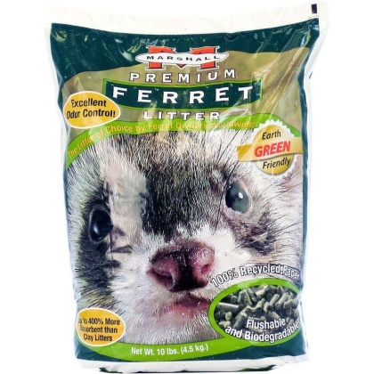 Marshall Premium Ferret Litter Bag - 10 lbs